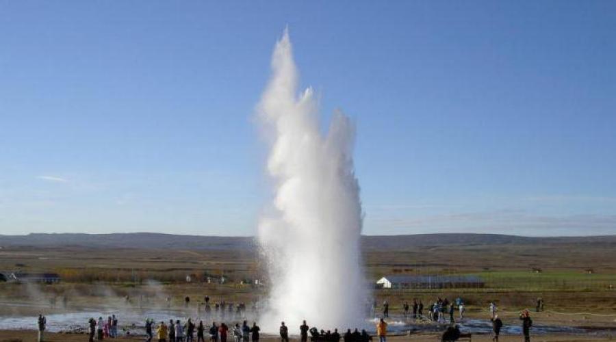Есть ли гейзеры в исландии. Вулканы и гейзеры исландии. Как работает природный «фонтан»